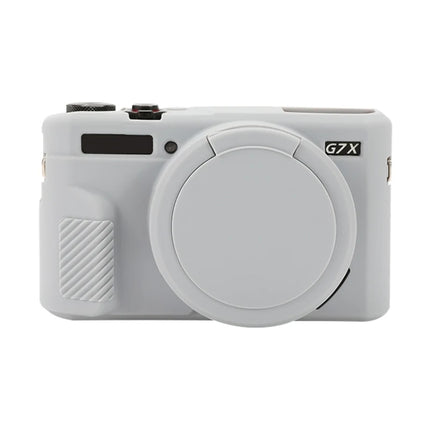 High Quality Soft Silicone Case For Canon PowerShot G7 X Mark II / G7X II / G7X2 Camera Protective Shell with Lens Cover