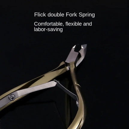 1Pcs Nail Cuticle Nipper Dead Skin Remover Scissor Stainless Steel Tweezer Clipper Manicure Professional Tool Trimmer