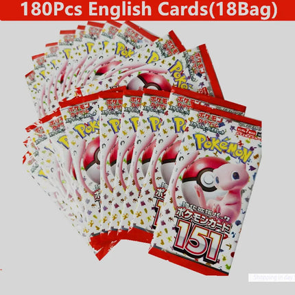 90/180/360Pcs English French Spanish Carta Karten Pokemon Cards Sun Moon Evolutions Booster Box Collectible Tradiner child Card