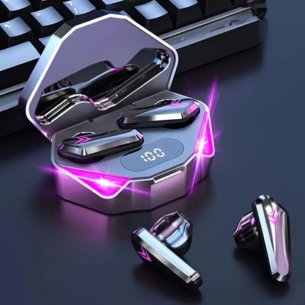 X15 TWS Wireless Bluetooth Headset LED Display Gamer Earbuds with Mic Wireless Headphones Noise Cancelling - product image fr