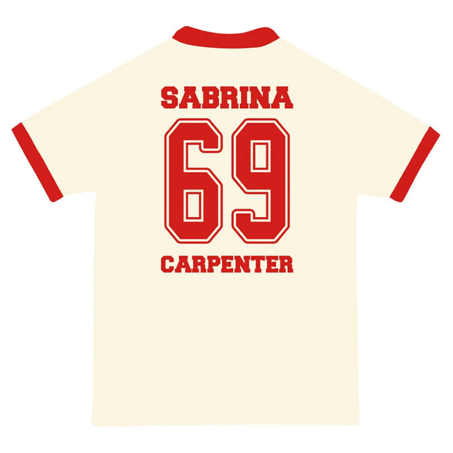 Jersey Sabrina Carpenter Carpenters League Camiseta de manga corta chándal de verano casual transpirable camiseta unisex parte superior chándal sudadera