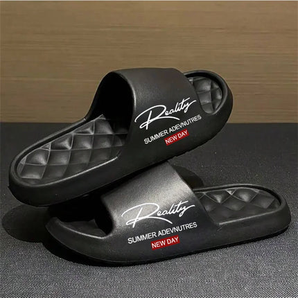 Summer innovative design EVA men's shoes, soft and lightweight home slippers, suitable for indoor and outdoor leisure activities