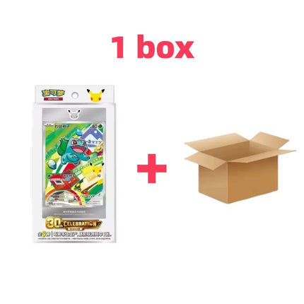 Delivery within 24 hours Original Pokemon Set Vol.1 SV16.0 30th Anniversary Celebration Collectible PTCG Card First Partner Card