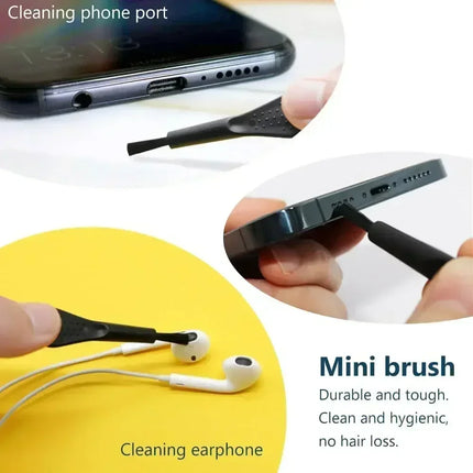 Mobile Phone Speaker Charging Port Cleaning Set Dust Plug for iPhone 16 15 14 Earphones Clean Kit Brush for - product image f
