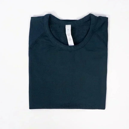 Lemon Women Swiftly Tech 2.0 Yoga  Sports Short Sleeve T-shirt Gym Running Fitness Seamless Short Sleeve Shirt Sportswear Top