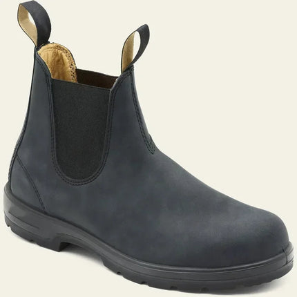 Slip-On Unisex Chelsea Boots Retro Couple Shoes Men Ankle Boots Women Cowboy Single Boots Mens Plus Size 35-49 Boot Men Shoes