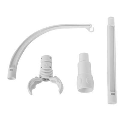 Rotating Baby Crib Rattle Toy Clip Bracket Infant Bed Stroller Bell Hanging Rack
