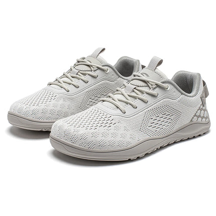HOBIBEAR Knit Barefoot Shoes Unisex Zero Drop Wide Toe Sneaker Minimalist Breathable Causal Walking Shoes