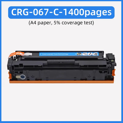 1.5K 1.4K CRG067 CRG-067 067 Toner Cartridge Compatible for Canon MF654Cdw MF657Cdw MF656Cdw MF651cw MF655Cdw LBP631Cw LBP633Cdw