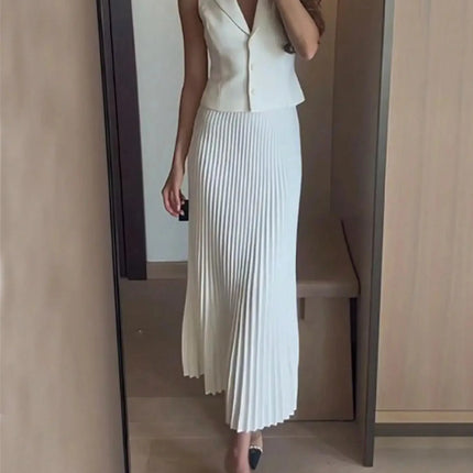 Women's Business Suit Set, Elegant Blazer & Skirt, Professional Office Wear, Stylish Women's Clothing for Work & Formal Events