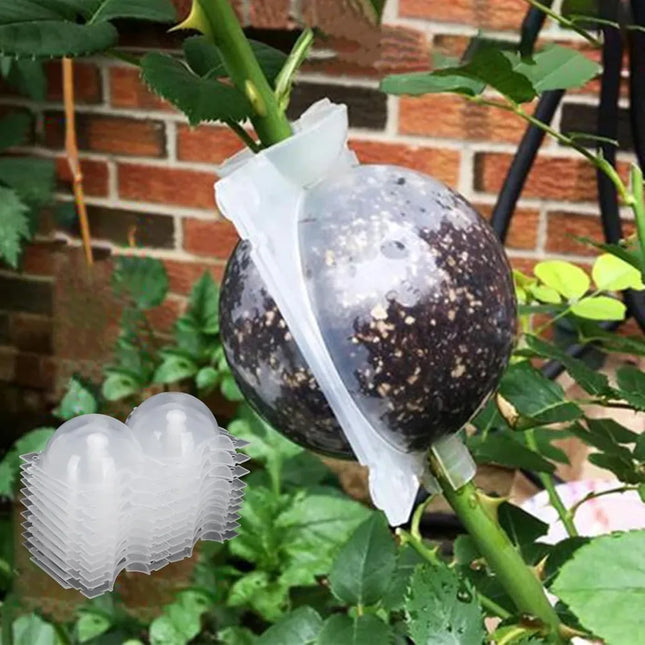 Air Layering Pods Plant Rooting Ball High Pressure Propagation Root Grow Box Graft Breeding Growing Case - product image 2