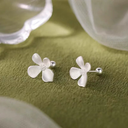 VENTFILLE 925 Sterling Silver Black Agate Rotund Earrings For Women Girl Originality Design Korean Jewelry Party Gifts Dropship