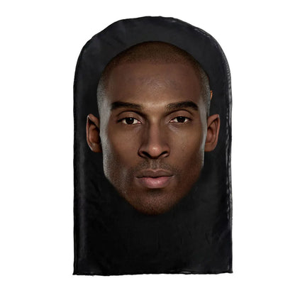 3D Printed Elastic Mesh Full Face Visual Mask Hood Simulation Kanye Kobe Headwear Mascaras Halloween Party Supply Cosplay Props