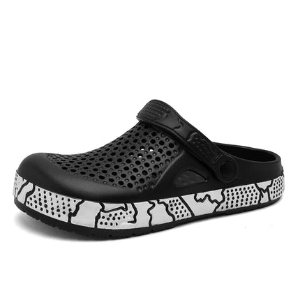 Men's EVA Clogs Sandals Breathable Lightweight Non-slip Summer Beach Shoes for Boys Trendy Outdoor Slipper