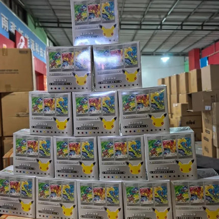 New Genuine Pokemon Ptcg First Partner Special Illustration Set 30th Celebration Trading Card Collection For Adult Collectors