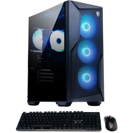 MSI Codex Z2 B8NVL-694US Gaming Desktop PC, AMD Ryzen 5 8400F 6-Core, GeForce RTX 5060 8GB GDDR7, 16GB DDR5, 1TB NVMe Gen4 SSD, Wi-Fi 6E, Windows 11 Home