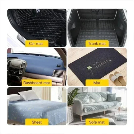 Carpet Fixing Stickers Double Faced High Adhesive Car Carpet Fixed Patches Home Floor Foot Mats Anti Skid Grip - product imag