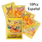 10Pcs Gold Spanish