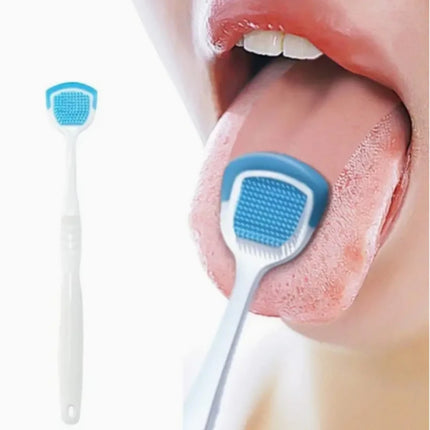 1Pc Tongue Scraper, Reduce Bad Breath For Oral Care, Tongue Cleaners,Tongue Cleaning Tools For Adults - product image from BS
