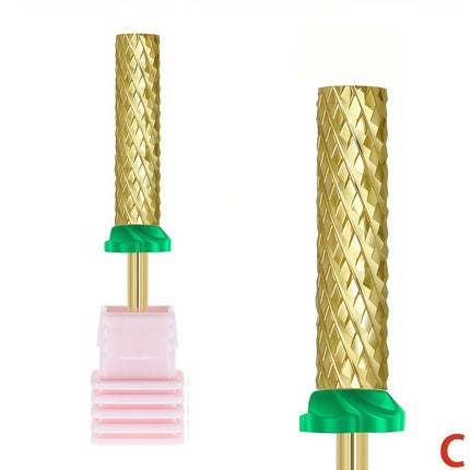 1 Pc 24mm Tungsten Steel Nail Drill Bit Extra Long Cuticle Cutter Fast Removal Polishing Tool for Nail Art And Skin Care