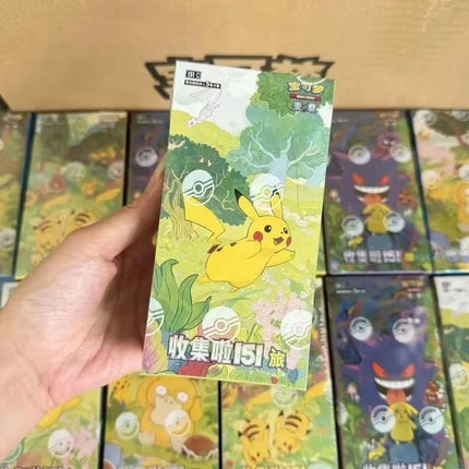 Pokemon TCG SV 151 Series Cards Simplified Chinese Ponyta Gengar Rare Holo Collectible Trading Card Game Adult Gift Toy Fans
