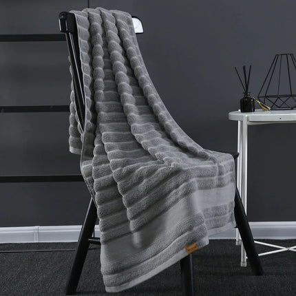 100% Cotton Shower Towels Bath Towel for Adults High Absorbent Home Hotel High Quality Pure Cotton Adult Towel Thickening