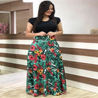 leaves green short / 5XL