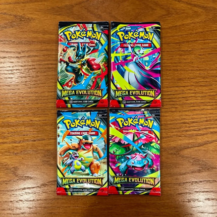 2026 NEW Pokemon Card MEGA EVOLUTION Phantasmal Flames Game Cartoon Booster Battle Transaction Card Collection Card Gift Toy