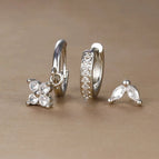Silver-White-3pcs