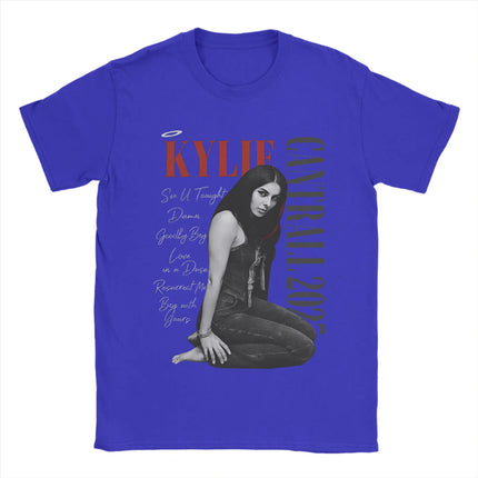 Men Kylie Cantrall T Shirts Collide Tour 2025 100% Cotton Clothing Hipster Short Sleeve Round Collar Tees Classic T-Shirt