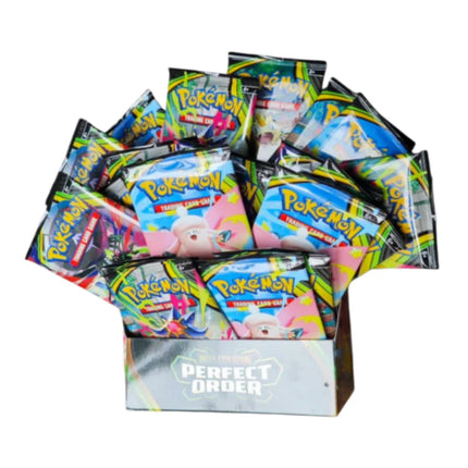 Pokémon TCG: MEGA EVOLUTION Chaos Rising Ascended Heroes Flames Phantasmal Flames BoosterBox Pokemon Cards Game 36 Pack Box