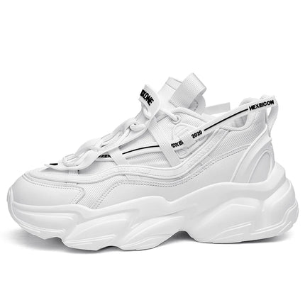 Fashion Couple Casual Shoes Outdoor Women Man White Sneakers High Quality Platform Shoes For Women Man