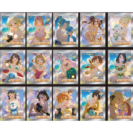 Pokemon PTCG Misty Rosa Cynthia Lillie OPCG Nam Boa·Hancock Toys Hobbies Hobby Collectibles Game Collection Anime Cards