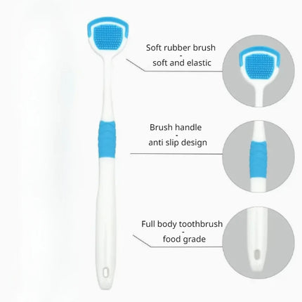 1Pc Tongue Scraper, Reduce Bad Breath For Oral Care, Tongue Cleaners,Tongue Cleaning Tools For Adults - product image from BS