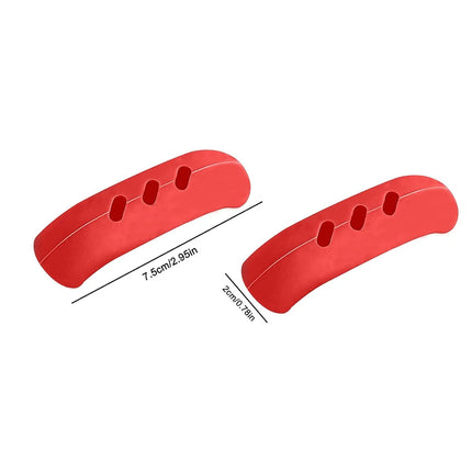 2Pcs Silicone Pan Handle Cover Heat Insulation Assist Handle Holder Grip Sleeve Kitchen Gadgets - product image from BSM MART