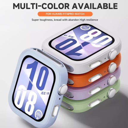 Silicone Case for Huawei Watch Fit4 5 Soft Protector Bumper Cases Watch Accessories Protective Frame Bumper for Huawei Fit4 5Pro
