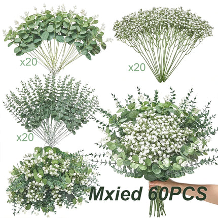 Eucalyptus Leaves - artificial flowers for wedding greenery (photo 7 of 10)