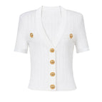 WHITE / L