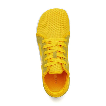 HOBIBEAR Wide Toe Barefoot Shoes Womens Mens Outdoor Lace Up Running Sneaker Zero Drop Comfortable Casual Shoes