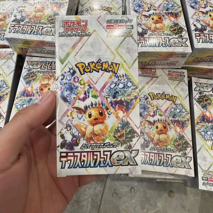 Pokemon New Original Trading Card Game Sv8a Terastal Festival Ex Japanese Version Sealed Collectible Card For Adult Collectors