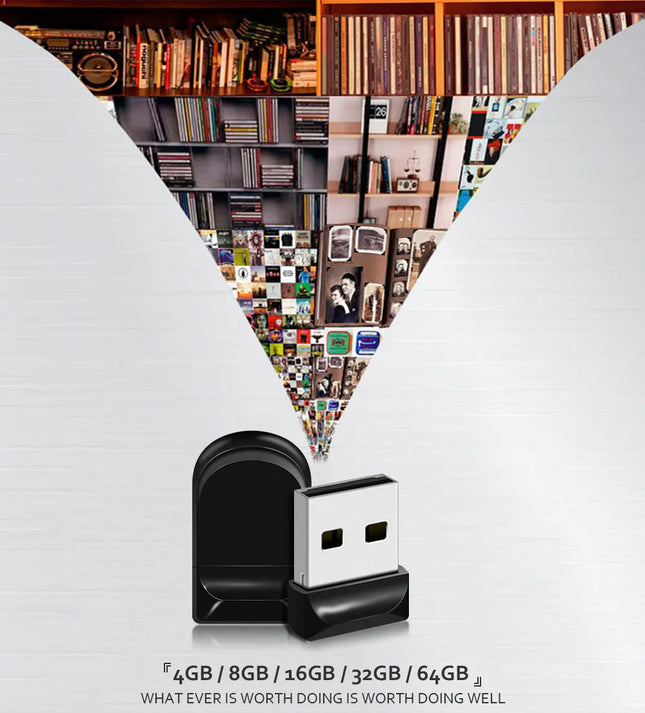 USB-Stick 64GB 128GB High Speed Mini USB-Flash-Laufwerk 256GB 512GB USB-Stick 8GB 16GB 32GB Tragbarer USB-Speicherstick