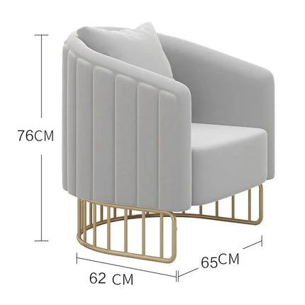 Professional Nail Beauty Salon Furniture Set Luxury Manicure Desk & Chair White Client Table Iron & Metal for Living Room