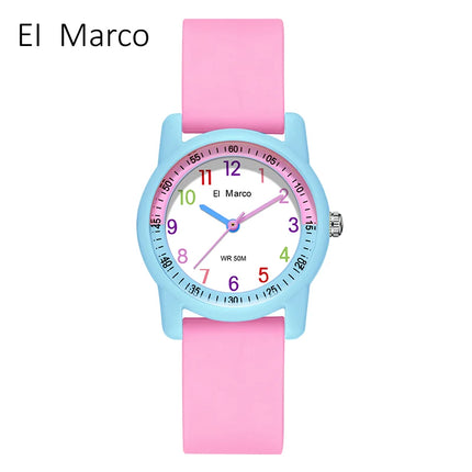 SANDA Fashion Ladies Quartz Watches Women Silicone Wrist Watch Baseball Sports Waterproof Boy Girl Casual Clock Children Gifts