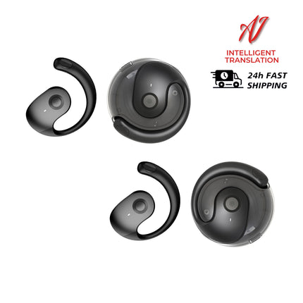 144 Language Translation Wireless Headphones Smart Waterproof Ai Real-time Translator Bluetooth 5.4 Earbuds Business Earphone