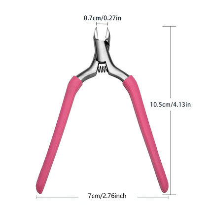 Cuticle Nail Nipper Manicure Cutter Trimmer Cuticle Pusher Nail Care Tools Remover Clipper/Scissors Nail Art Tool