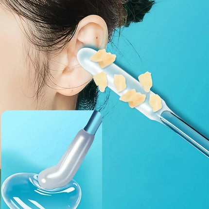 Sticky Ear Digger Ear Digging Tool Ear Wax Cleaning Special Not Hurt Ear Digging Spoon Ear Digging Cotton Swabs - product ima