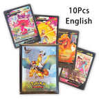 10Pcs Balck English