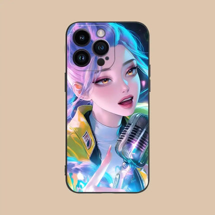 KPOP Hunters Rumi Phone Case for iPhone 17 16 15 14 13 12 11 X XR XS 8 7 Pro Max Plus Mini Colour Protective Cover Pretty Luxury
