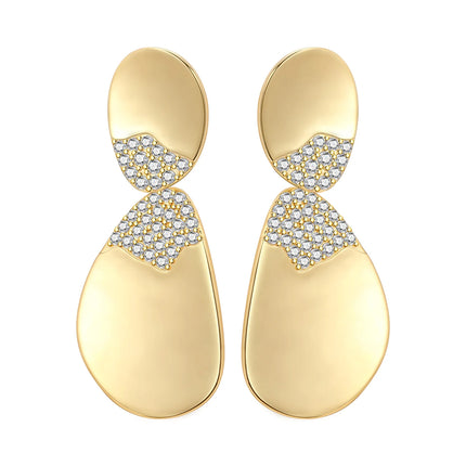 Orstarry S925 Sterling Silver 18k Gold Classic Knot Stud Earrings For Lady S925 Jewelry Party Anniversary Trendy Gifts