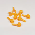08-Orange yellow / 100pcs
